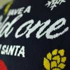 Maglione Natalizio Uomo con Luci LED Babbo Natale con Birra