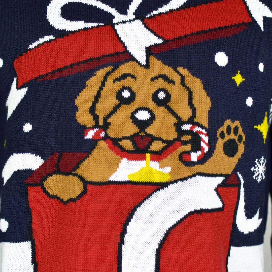 Maglione Natalizio Navidog Feliz 