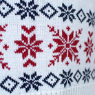 Maglione Natalizio da Donna Azzurro Renna e Neve
