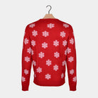 Maglione Natalizio  Rosso con Renna Rudolph
