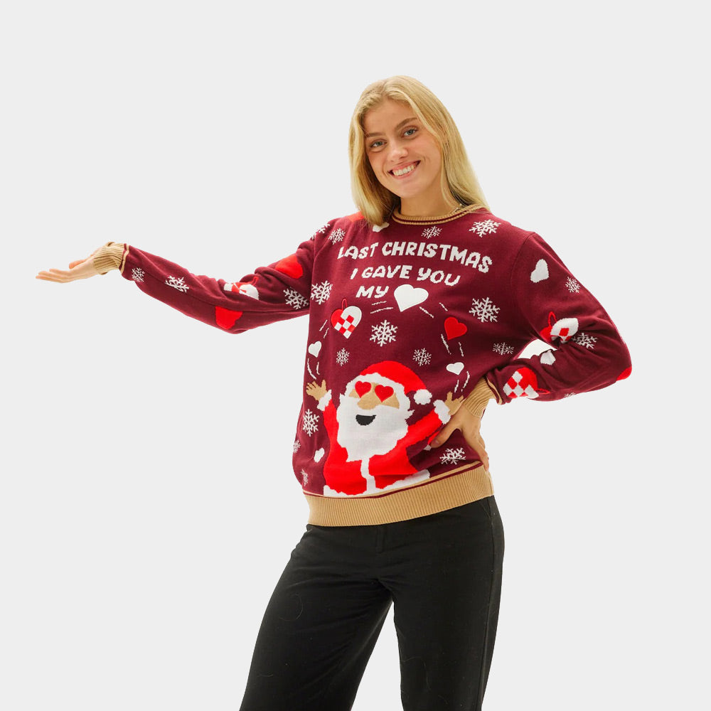 Maglione Natalizio da Uomo Last Christmas I Gave You My Heart Donna
