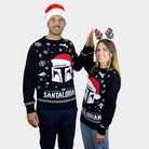 Maglione Natalizio Star Wars da Uomo e Donna The Santalorian
