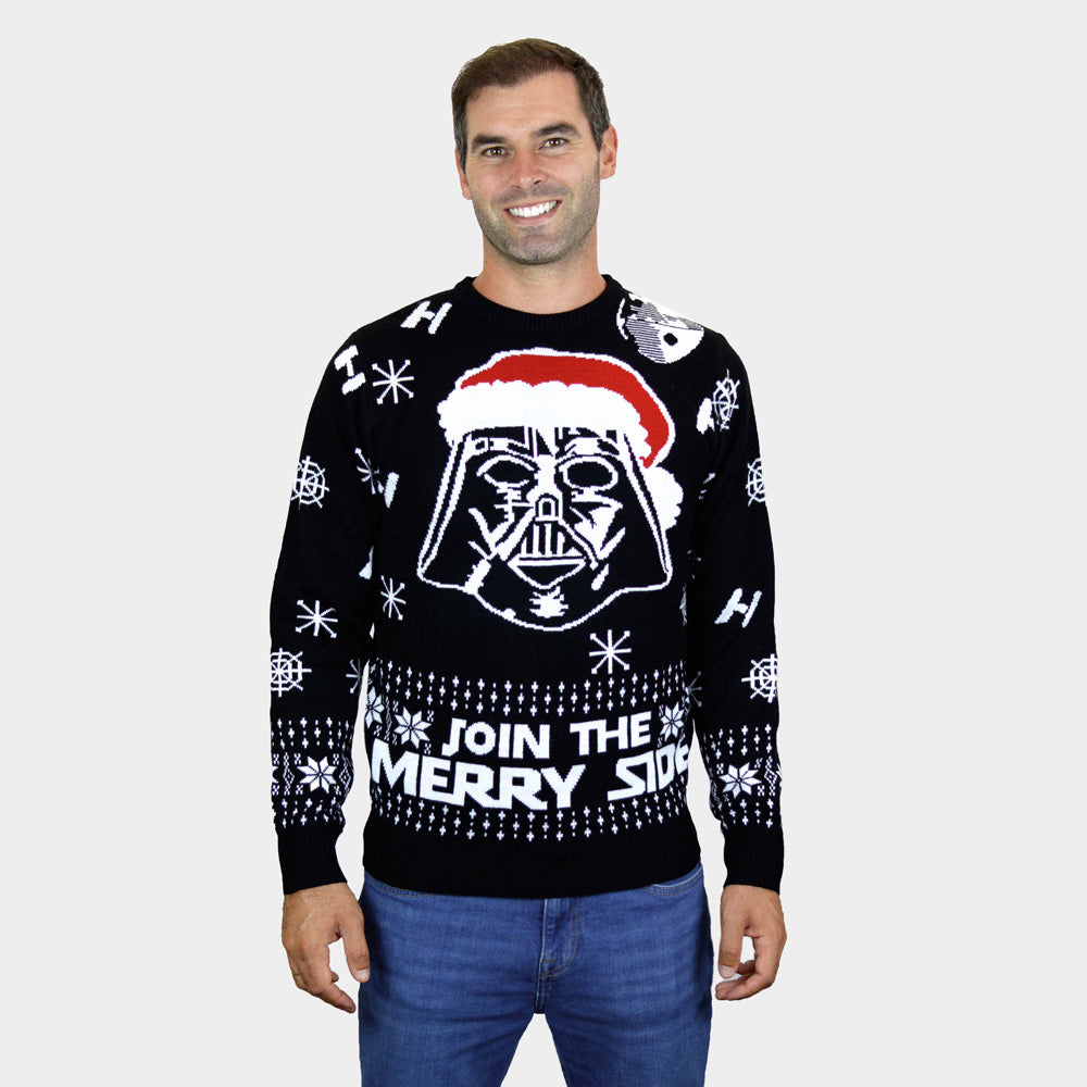 Maglione Natalizio da Uomo Star Wars Join The Merry Side
