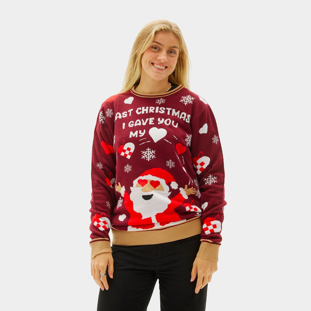 Maglione Natalizio da Uomo Last Christmas I Gave You My Heart Donna
