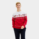 Maglione Natalizio da Uomo con Renna adorabile
