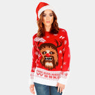Maglione Natalizio da Uomo Star Wars Wookiee Donna