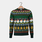 Maglione Natalizio Verde Happy Holidays da Donna 

