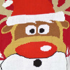 Maglione Natalizio con Renna Rudolph Rosso 
