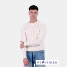 Maglione da Uomo in Cotone Biologico Snowfall
