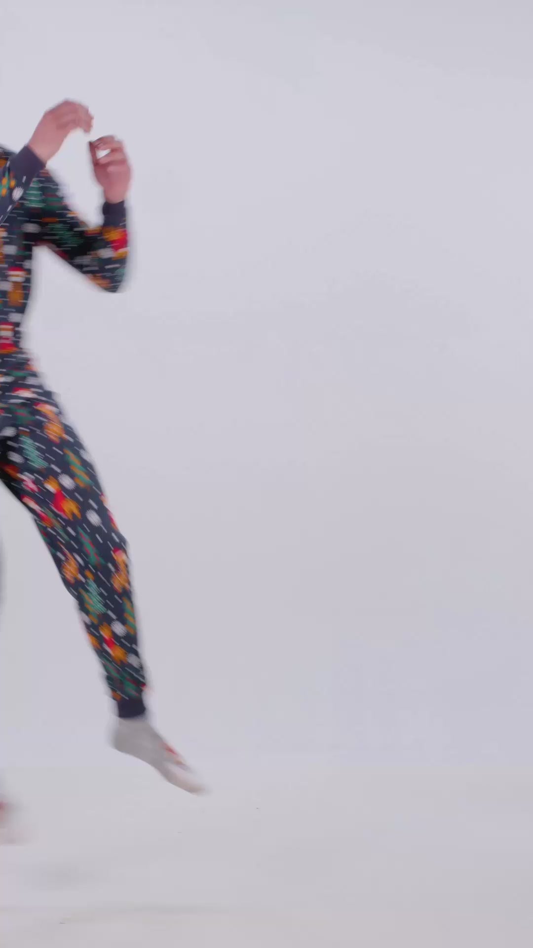 Pigiama Natalizio Unisex Adulti con Giraffe
