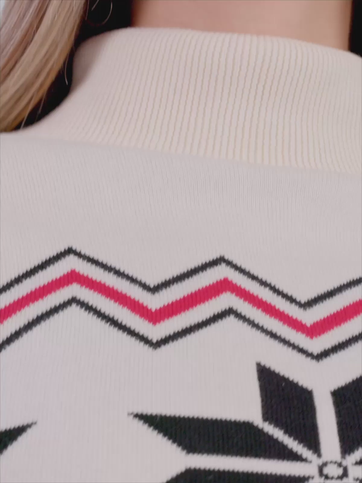 Maglione da Donna e Uomo in Cotone Biologico Après-ski