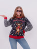 Maglione Natalizio da Donna Uomo con Luci LED Jingle Bells